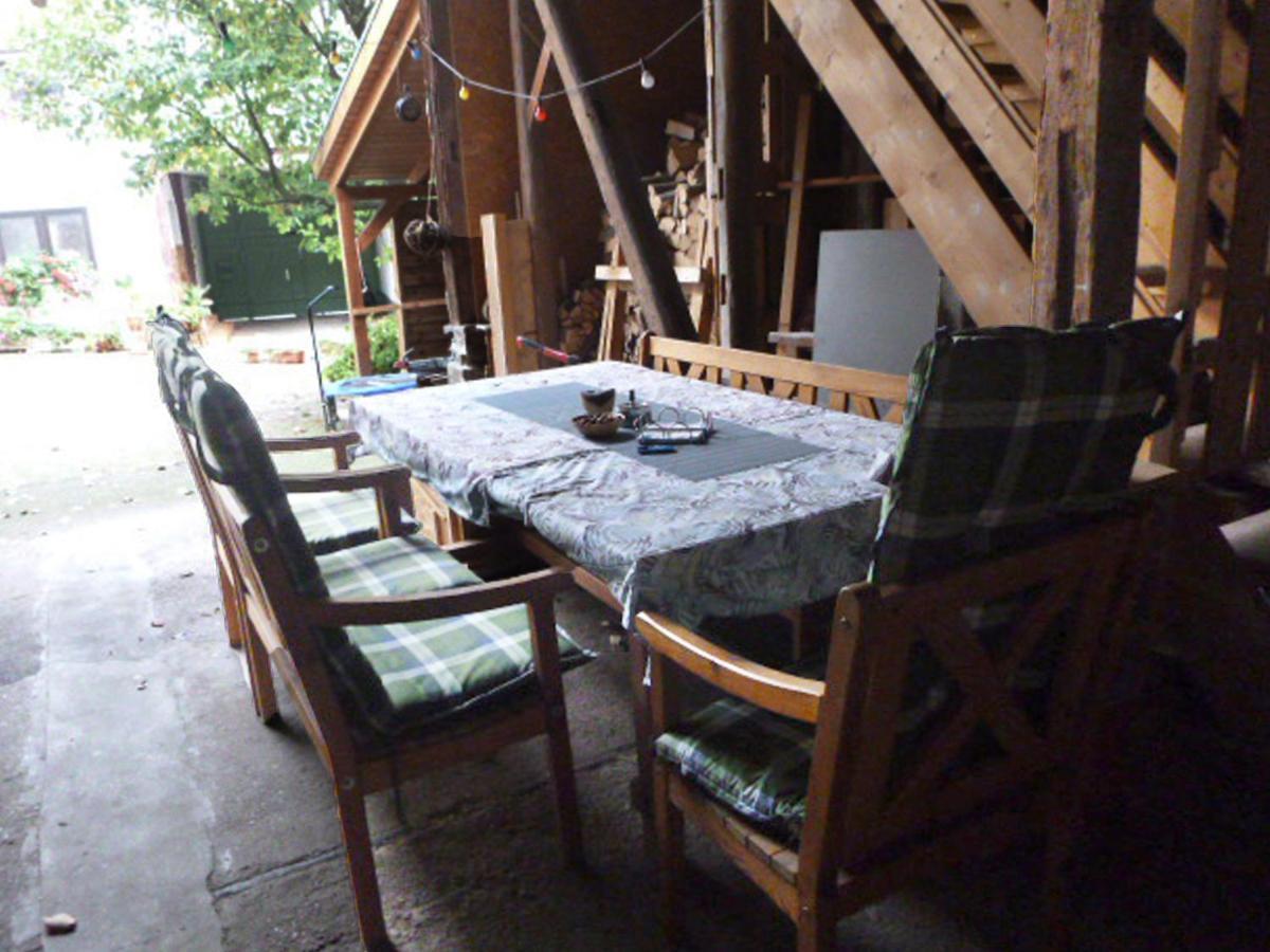 Ferienwohnung Familie Mergner Бад-Лангензальца Экстерьер фото